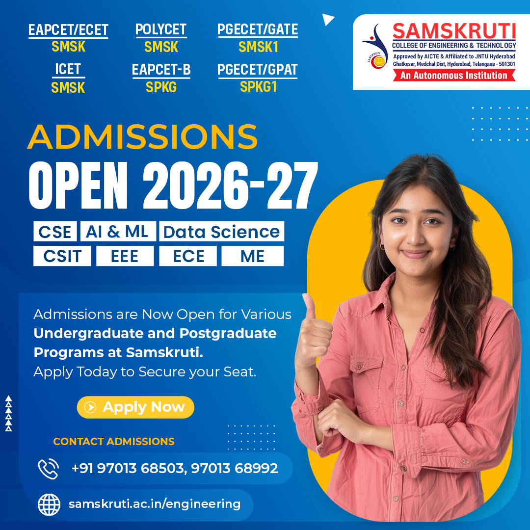 B.Tech Admissions